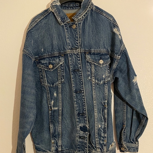 American Eagle Denim jacket/ Size X Small - Picture 1 of 3